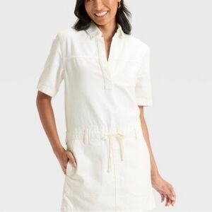 Universal Thread Cream Midi Dress